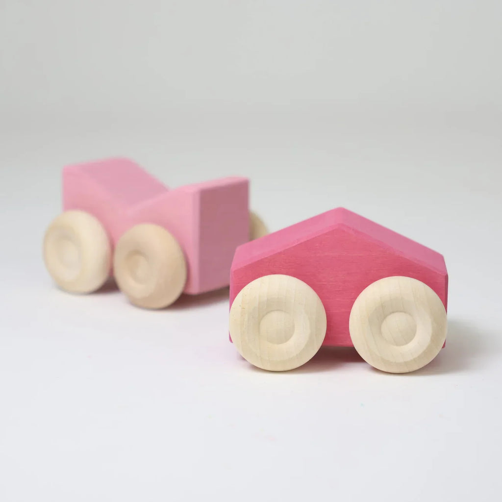 Stacking Cars - Pink