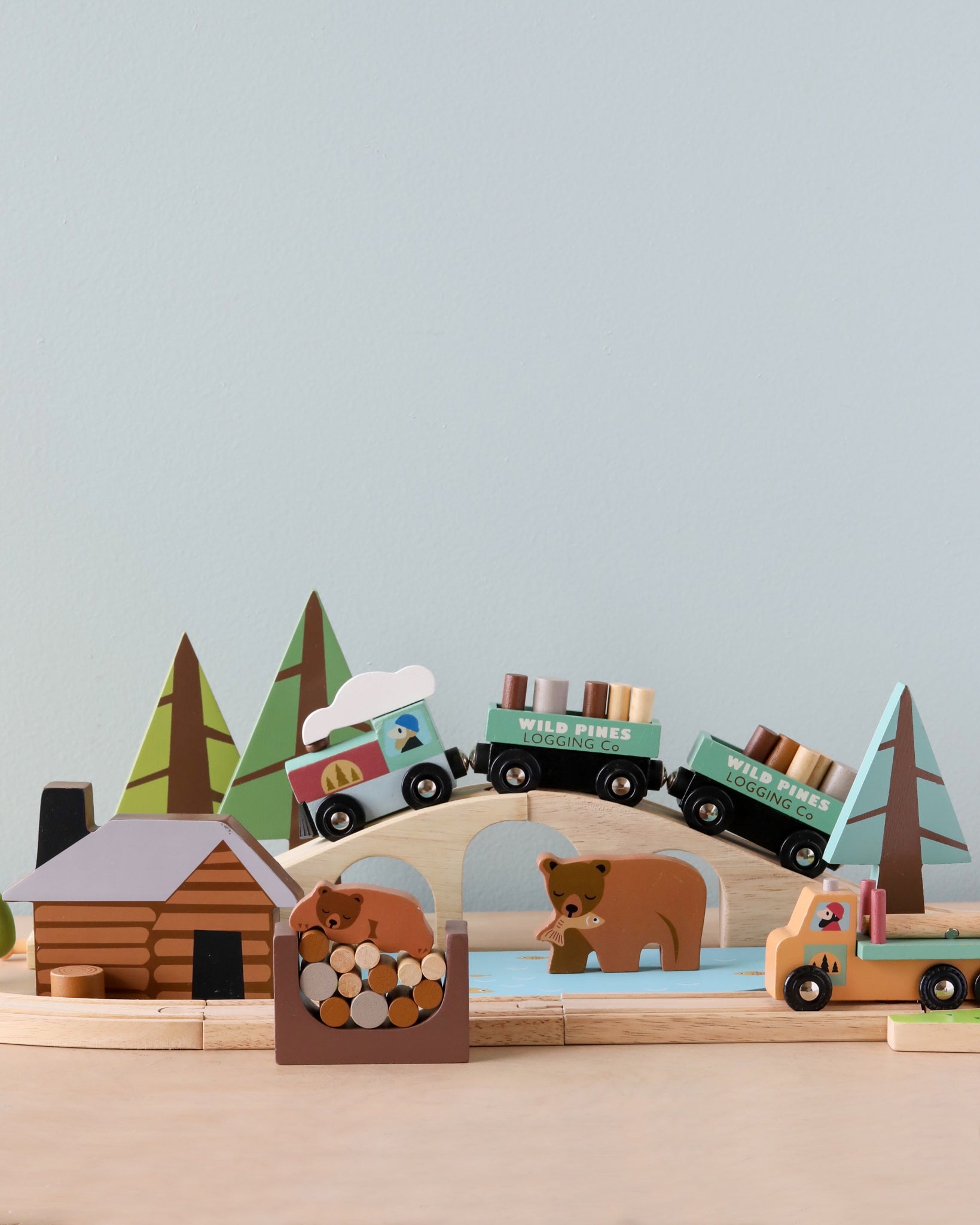 Wild Pines Train Set