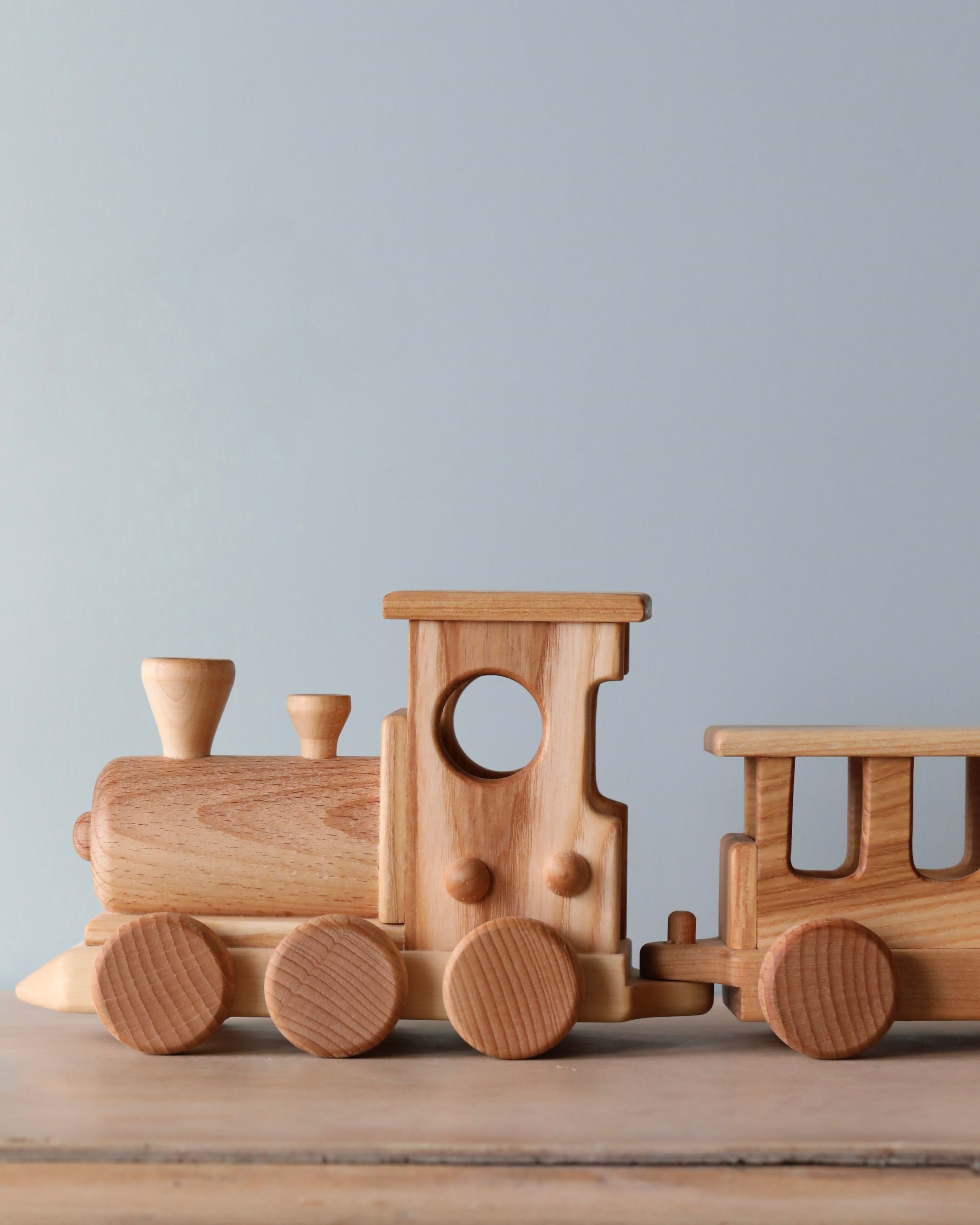 Handmade Wooden Train - Extra Long