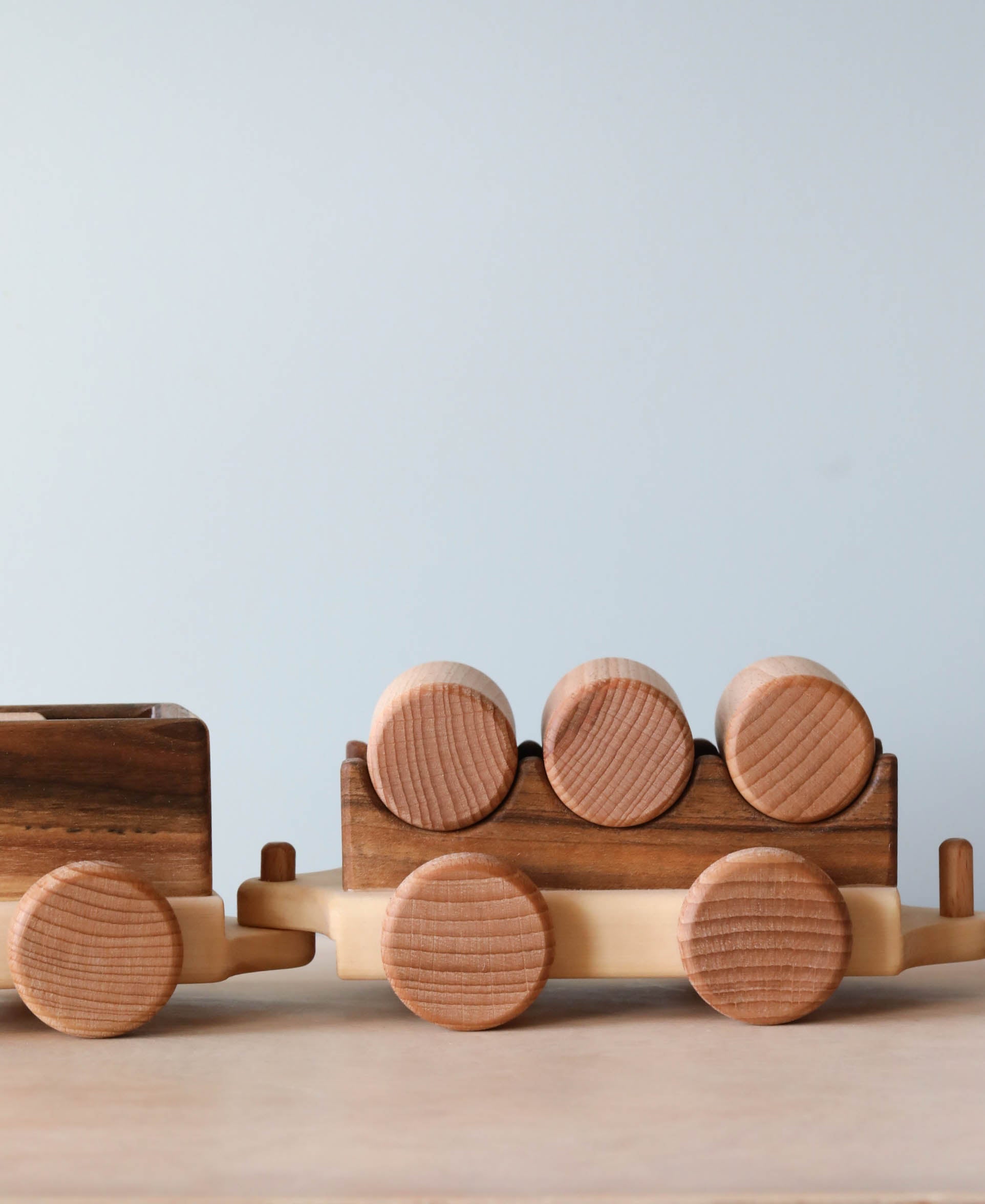 Handmade Wooden Train - Extra Long