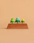 Wooden Spinning Top Set - Tree