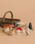 Forest Mushrooms Basket