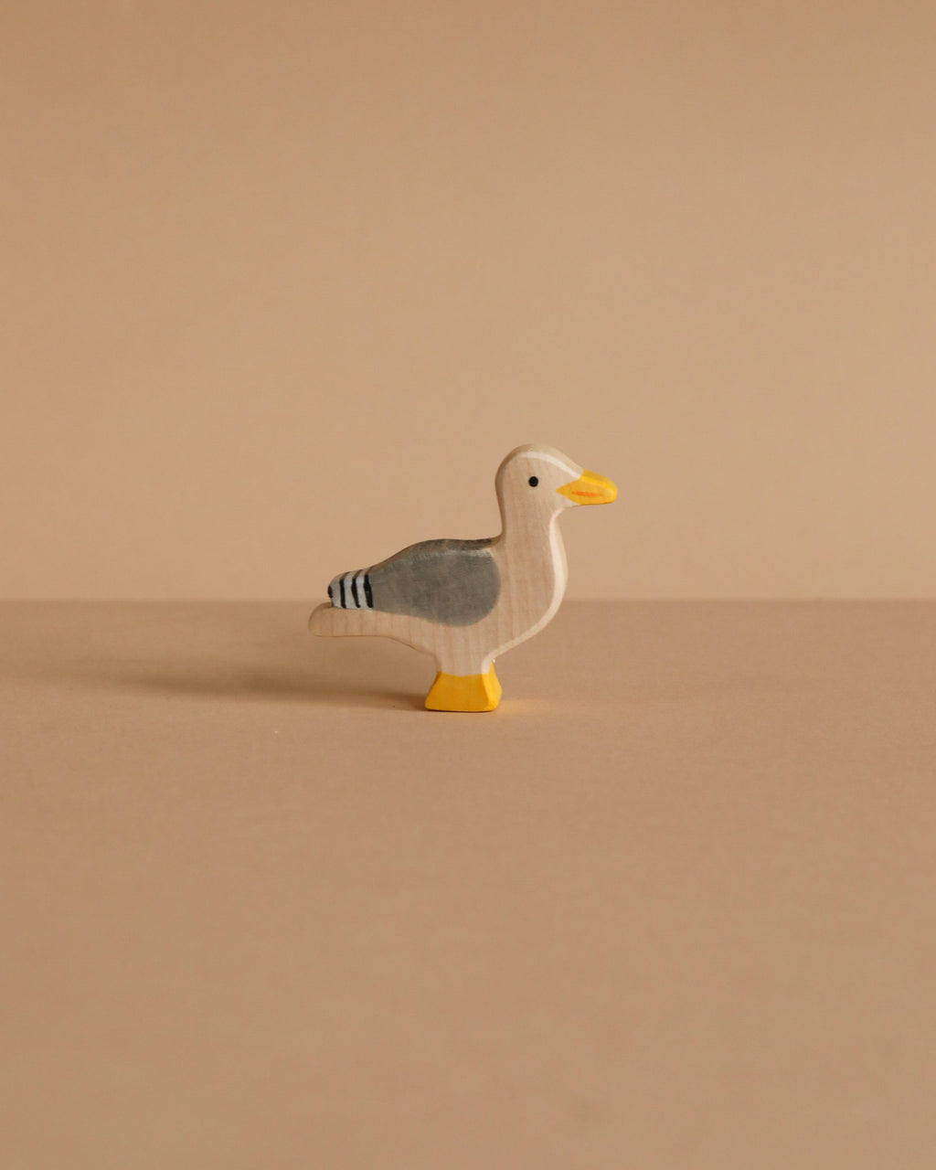 Wooden Seagull Figure