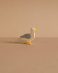 Wooden Seagull Figure