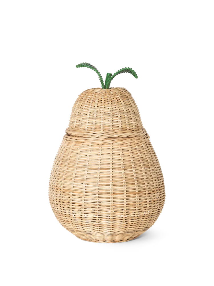 Pear Braided Storage Basket - Large